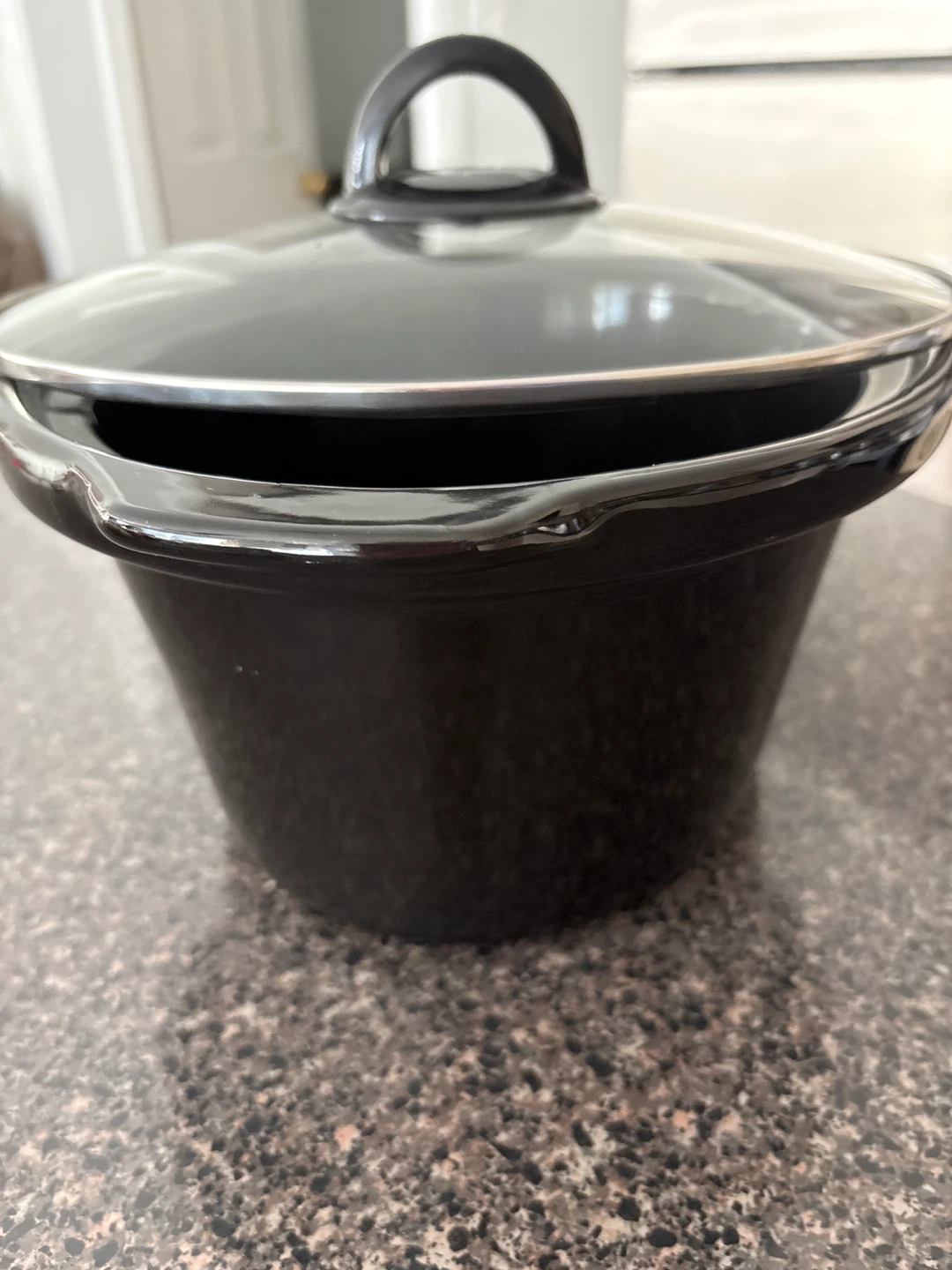 Black Slow Cooker with Glass Lid - photo 3