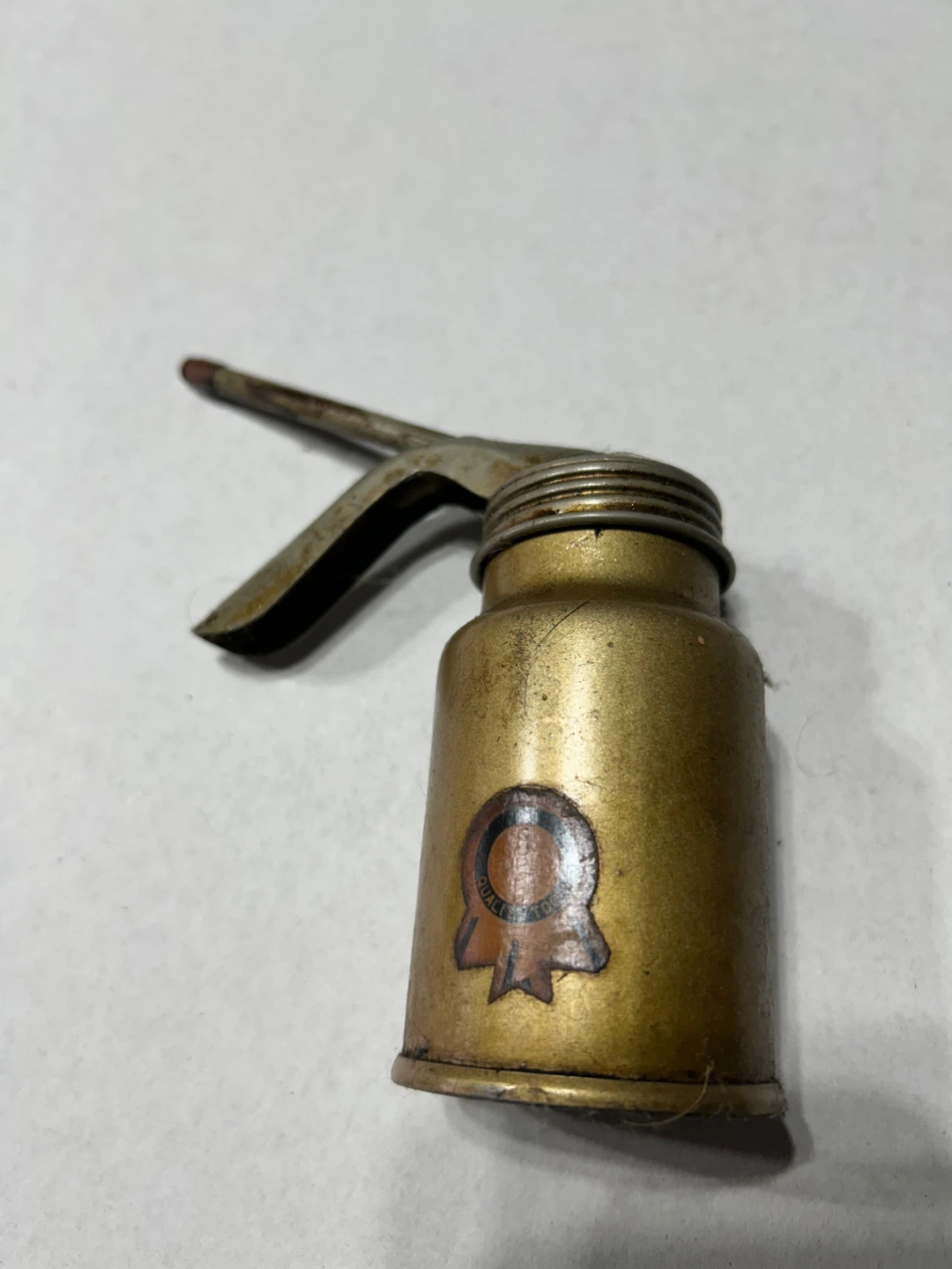 Vintage Brass Oil Can