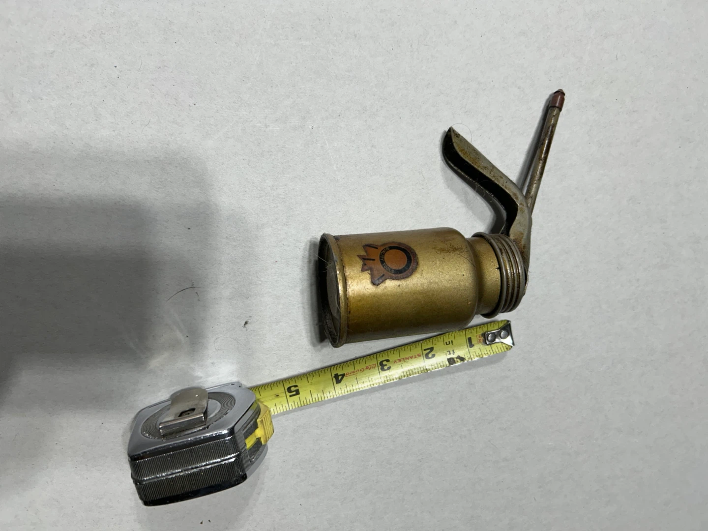 Vintage Brass Oil Can - photo 2