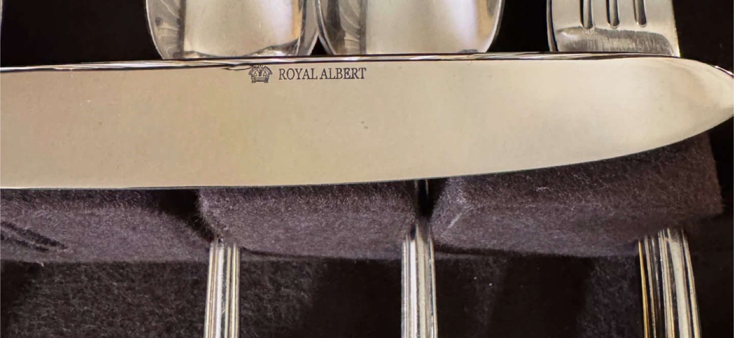 Vintage Royal Albert Flatware Set - photo 3