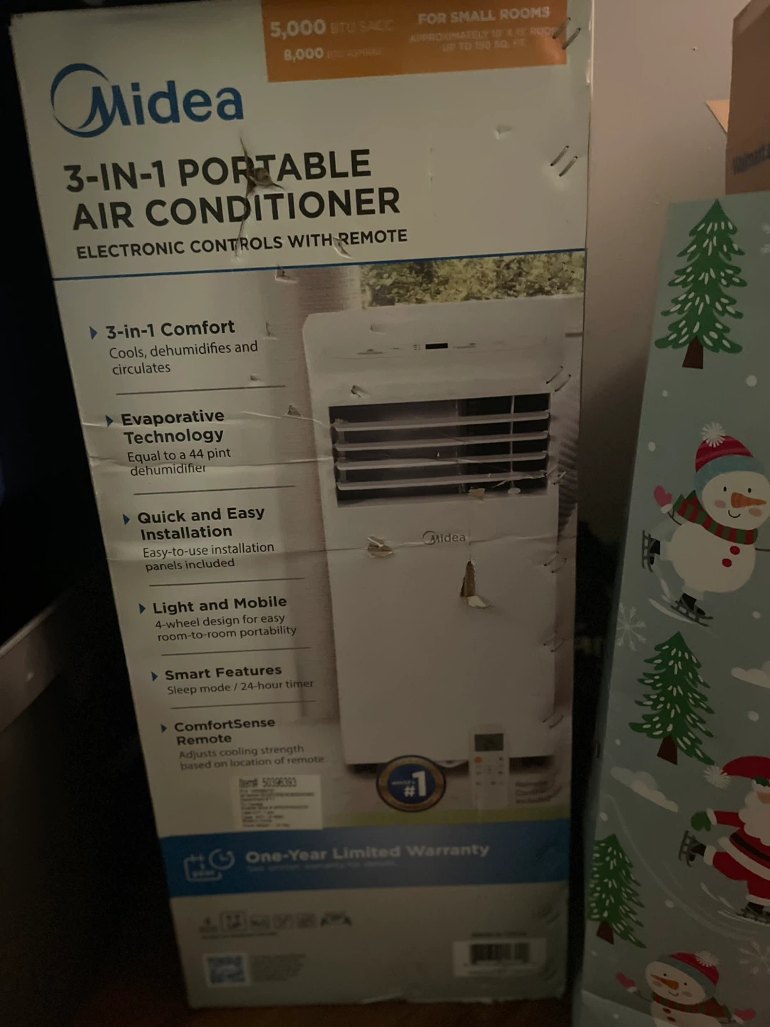 Midea 3-in-1 Portable Air Conditioner with Remote