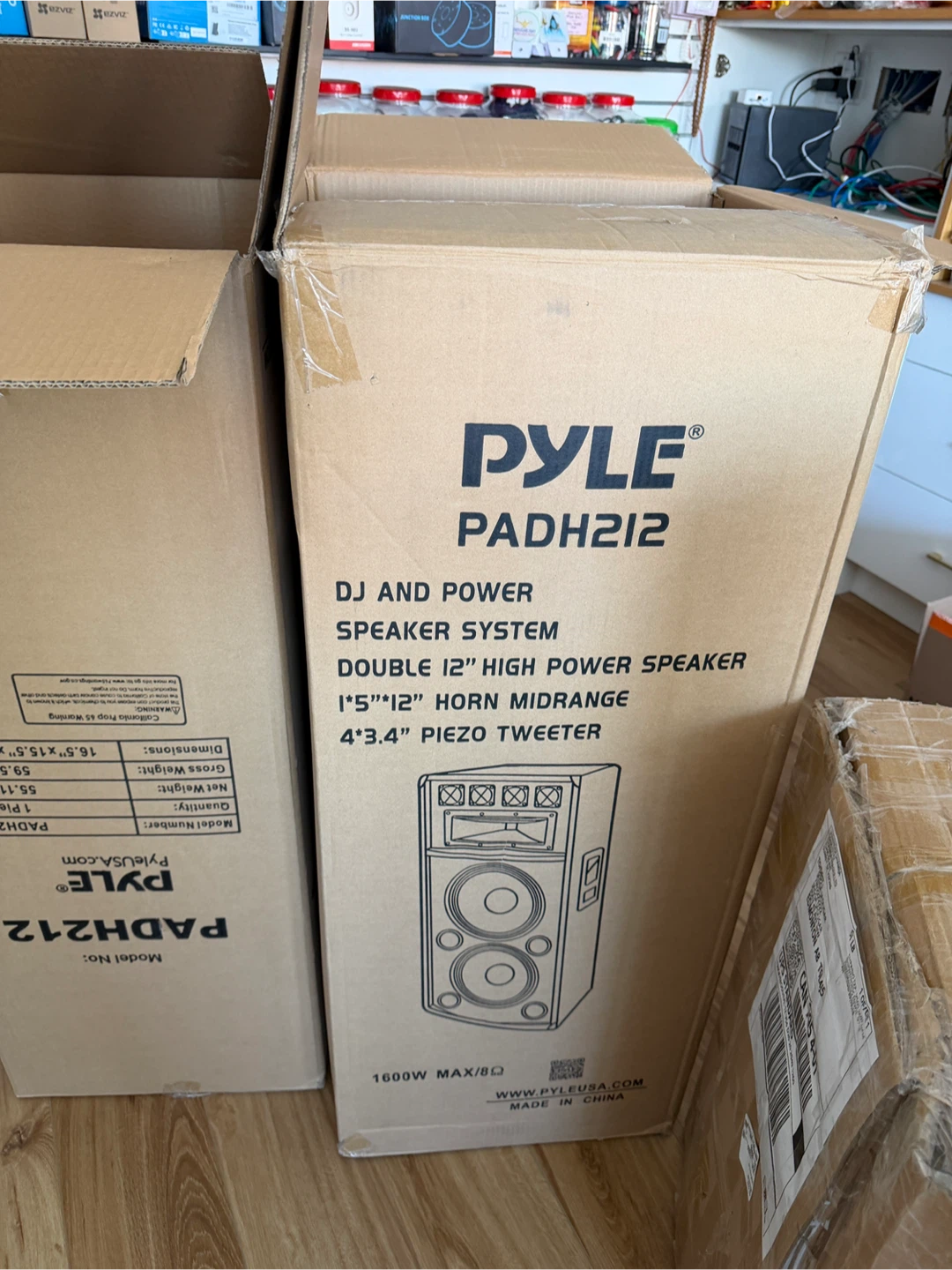 Pyle PADH212 DJ and Power Speaker System - photo 3