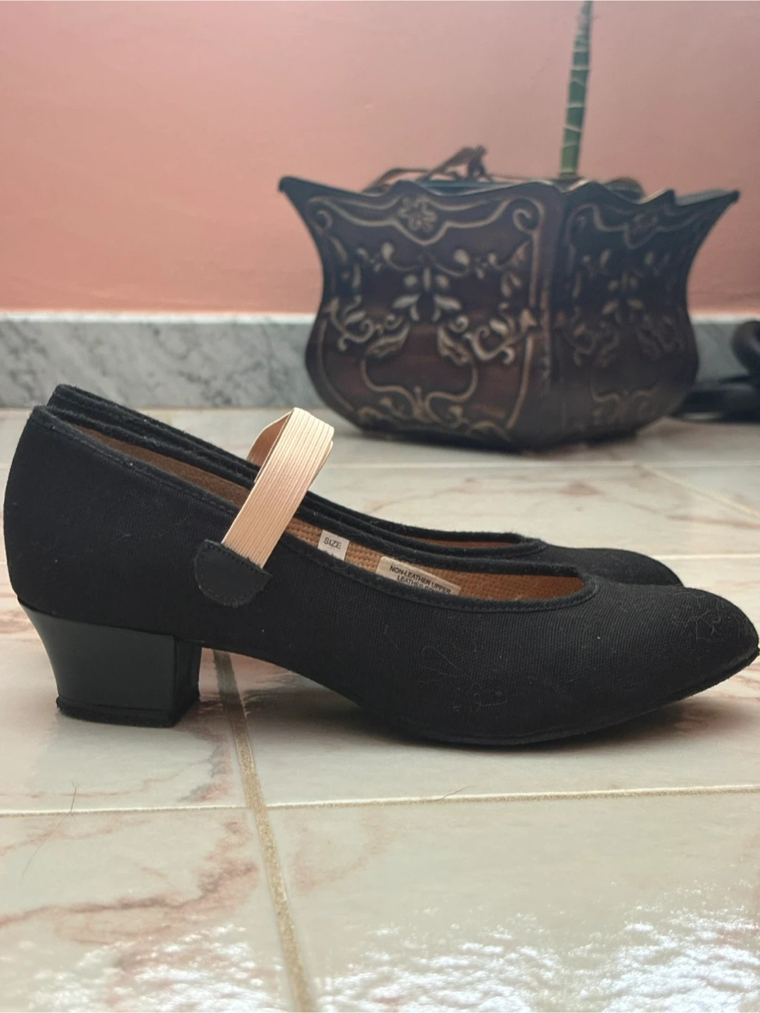 Bloch Black Jazz Shoes Size 6.5 - photo 2
