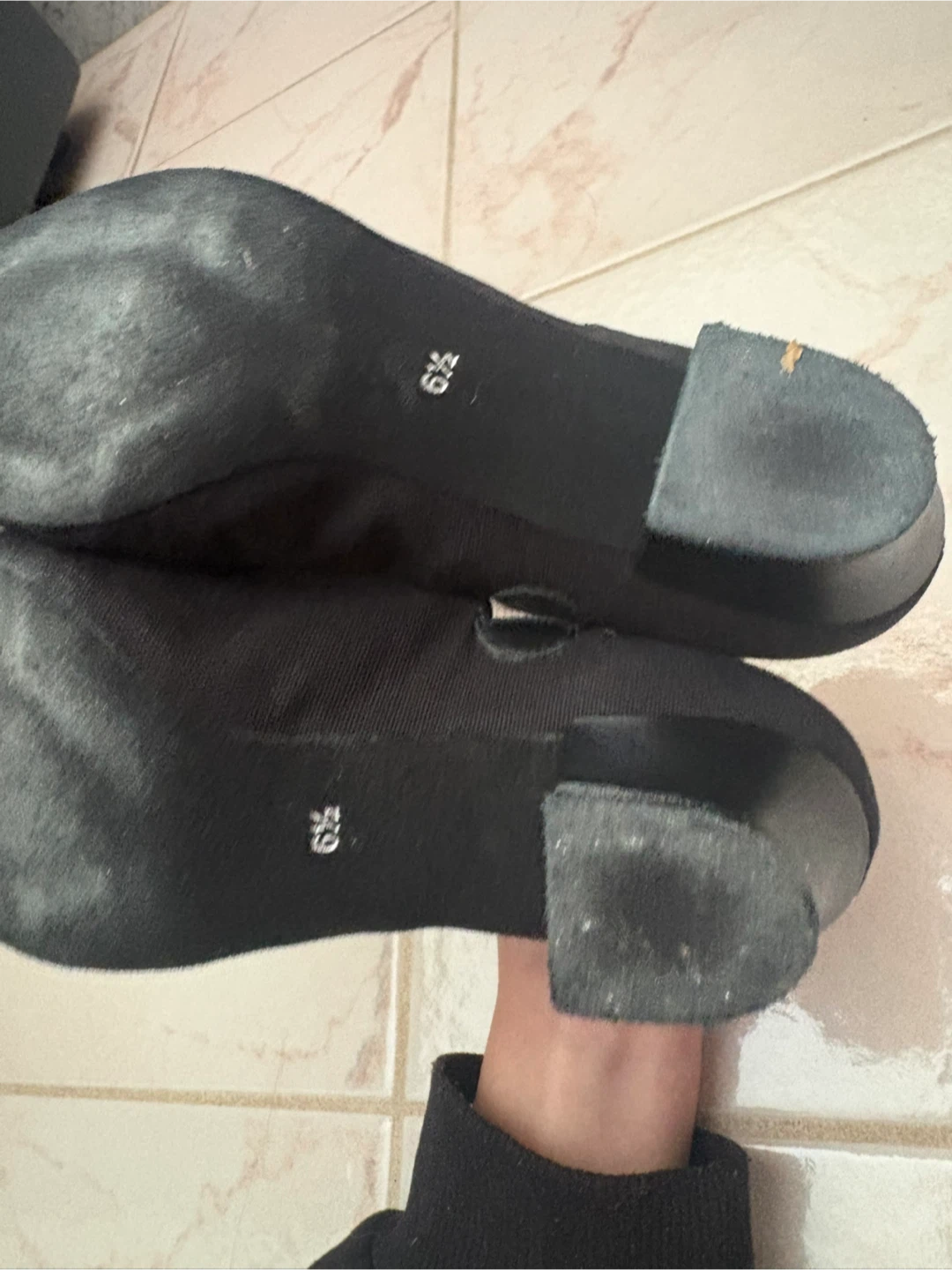 Bloch Black Jazz Shoes Size 6.5 - photo 3