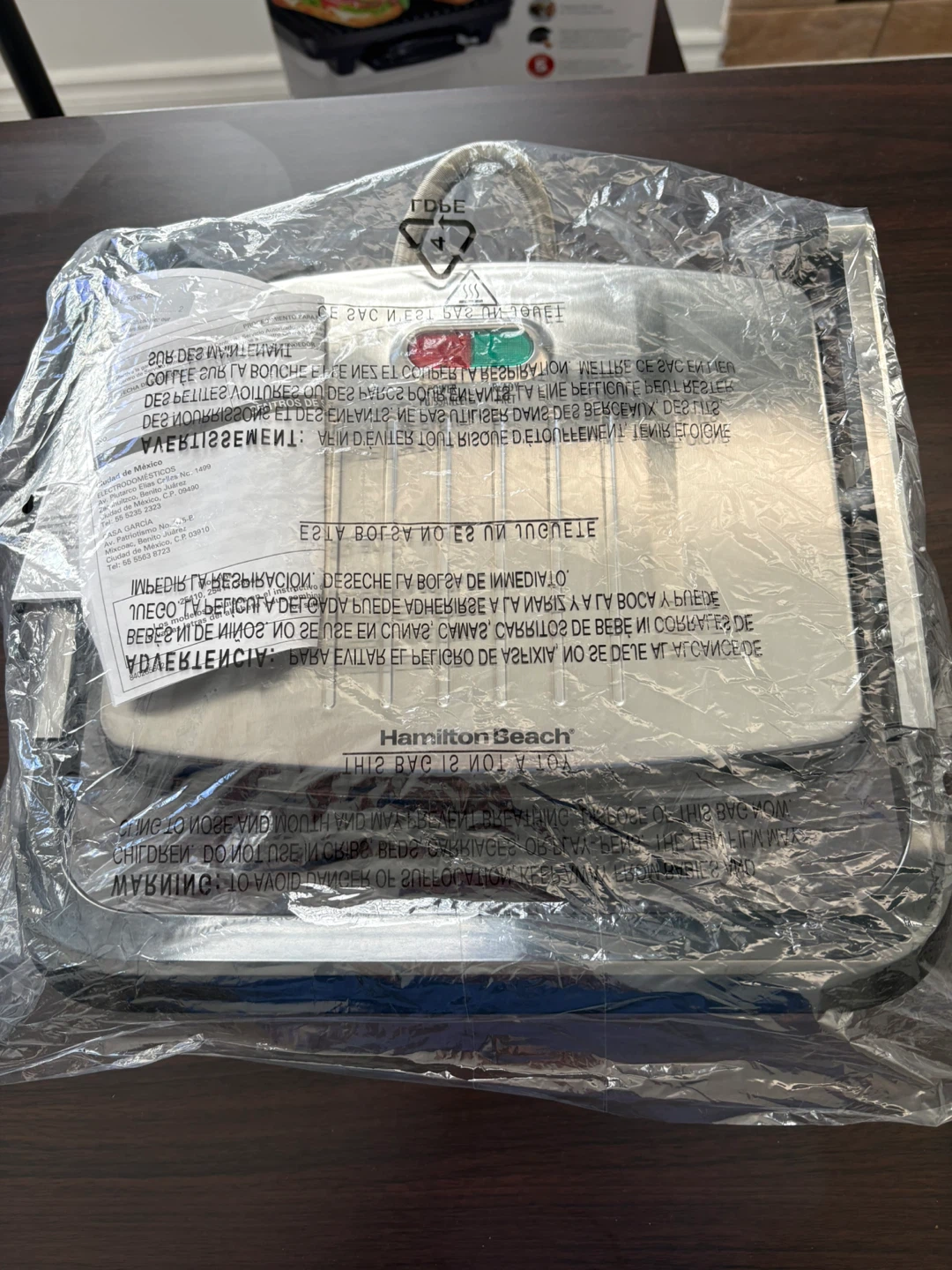 Hamilton Beach Electric Panini Press Grill - photo 5