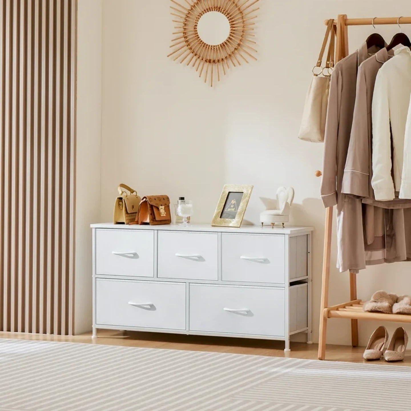 White Dresser with 5 Drawers - Brand new in the box 📦