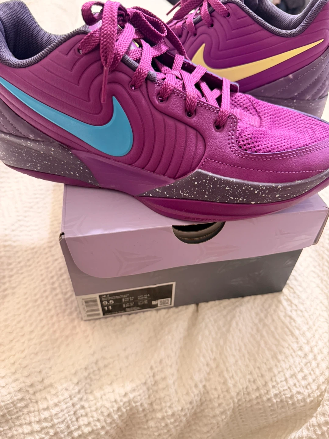 Nike JA 2 Basketball Shoes Men’s size 9.5 - photo 2