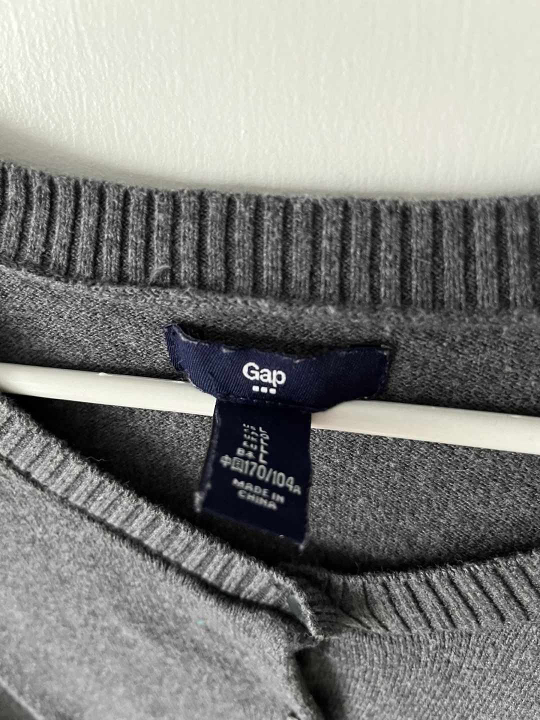 Grey Gap Cardigan Sweater - photo 2