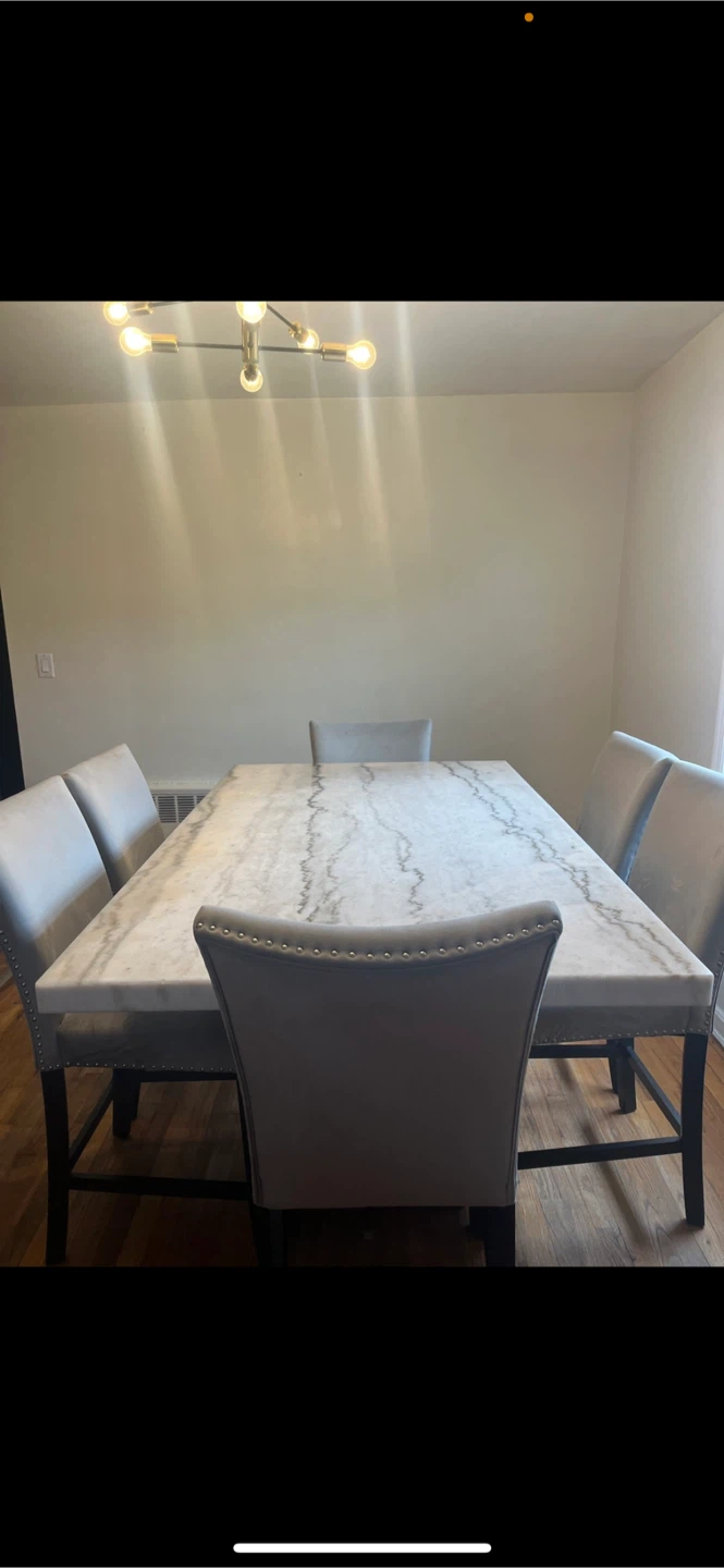 Furniture of America Counter Height Table - photo 2