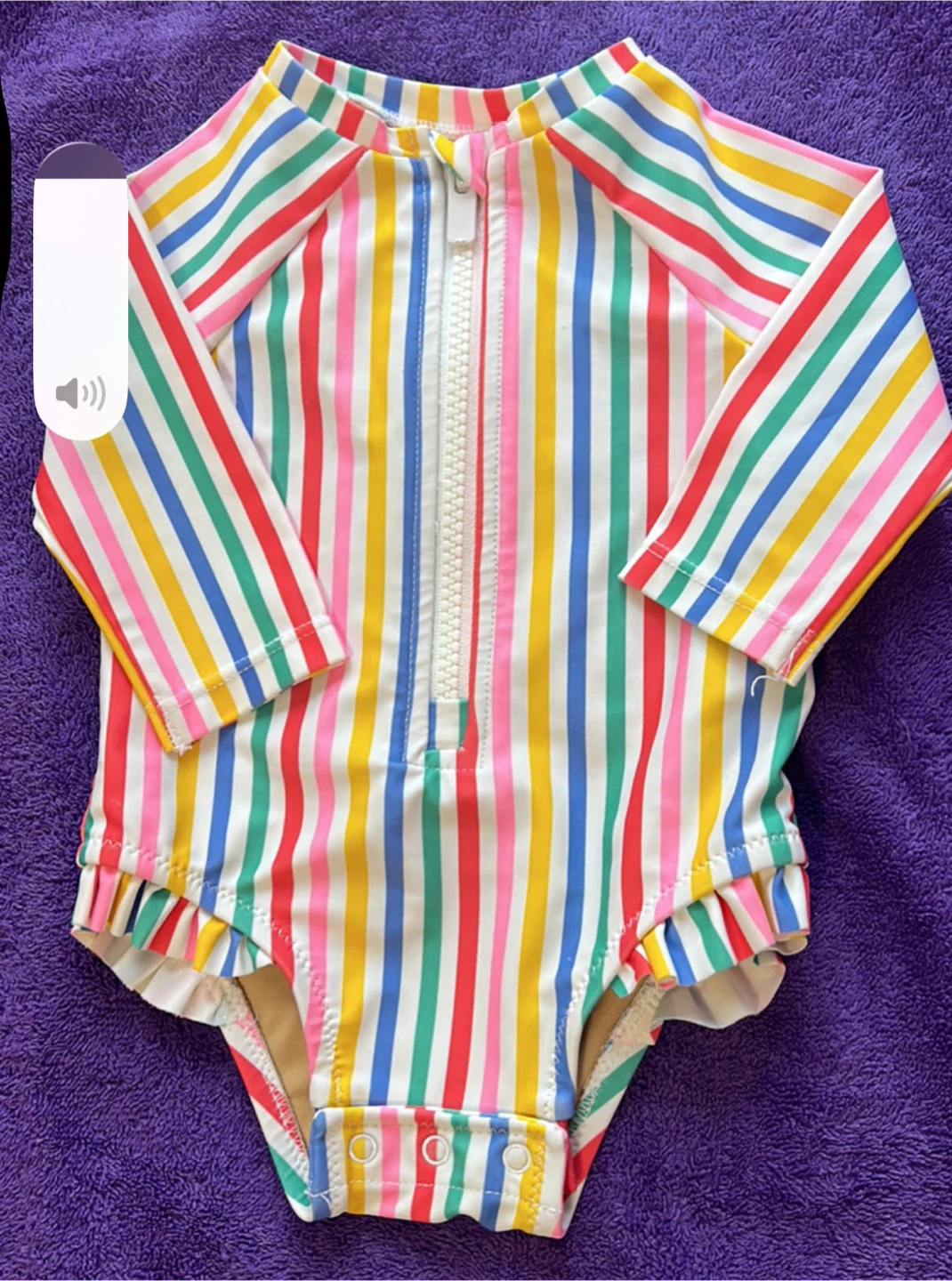 5 Baby-Toddler Long Sleeve Swim Suits 6M–3T Pool Se