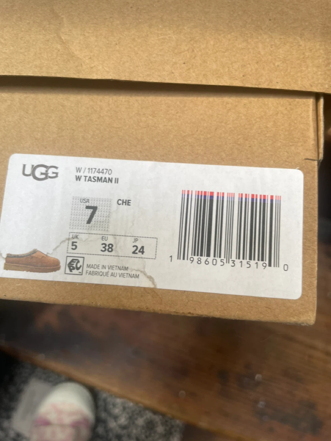 UGG Tasman II Slipper - Women's Size 7 - Chestnut - photo 3