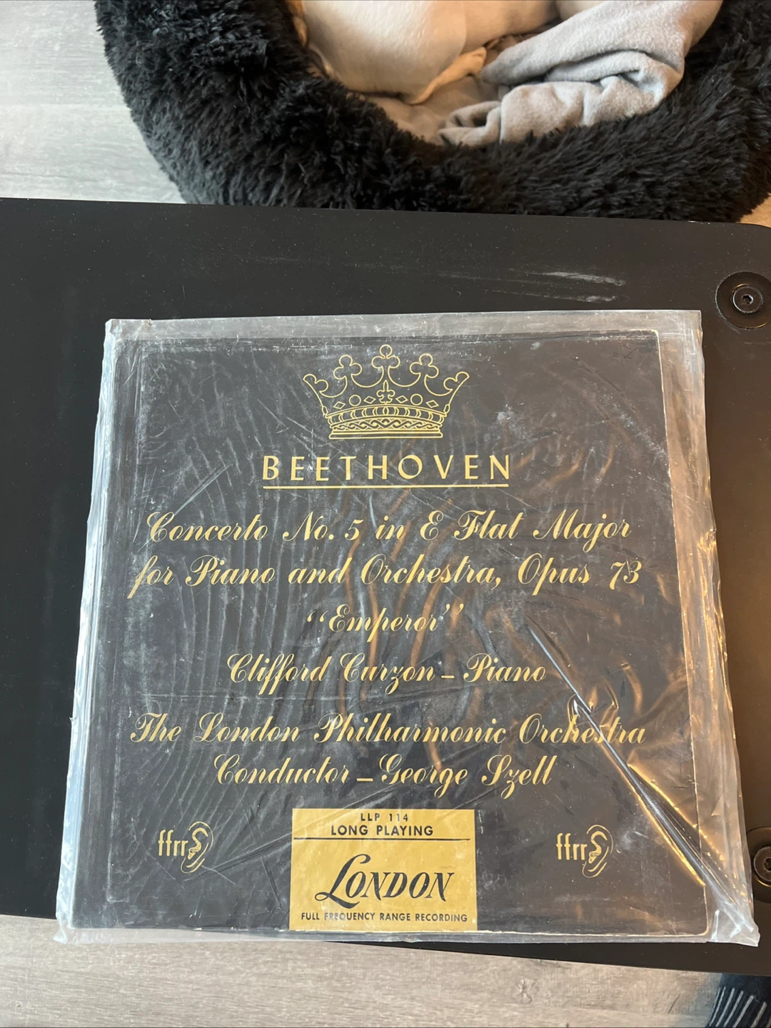Beethoven Concerto No. 5 "Emperor" Piano & Orchestra LP