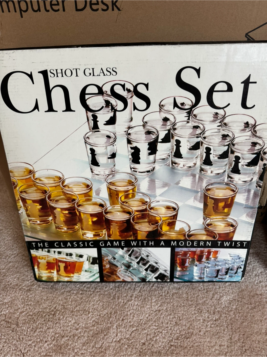 Shot Glass Chess Set