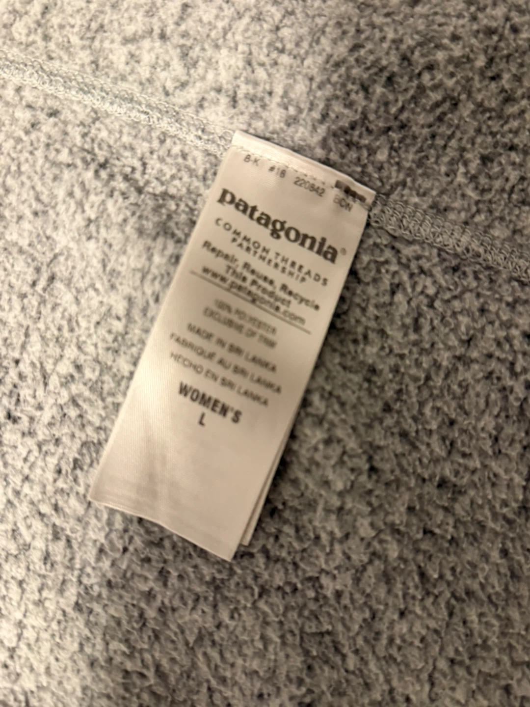 Patagonia Women's Fleece Jacket Size L - photo 4
