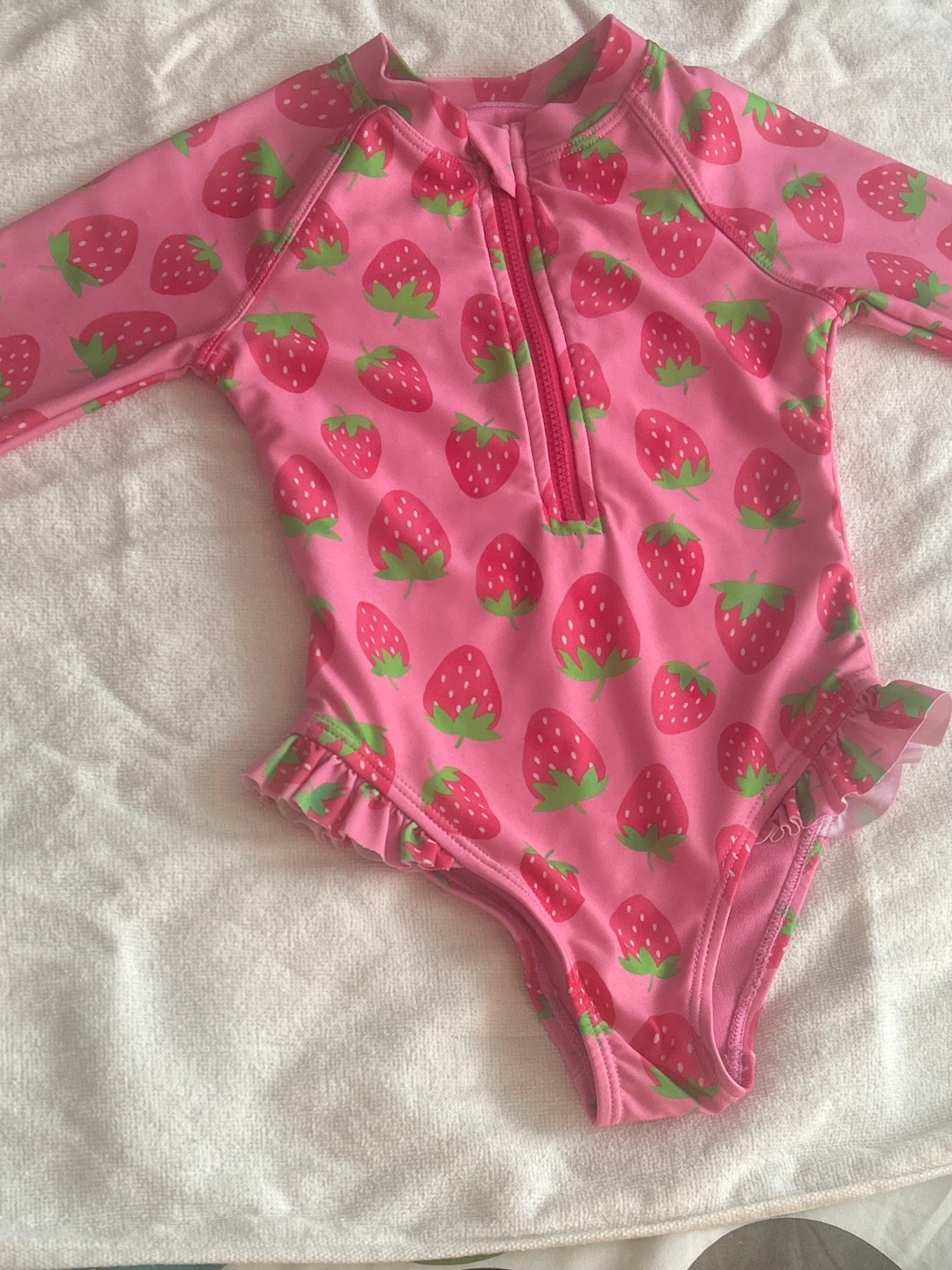5 Baby-Toddler Long Sleeve Swim Suits 6M–3T Pool Se - photo 4