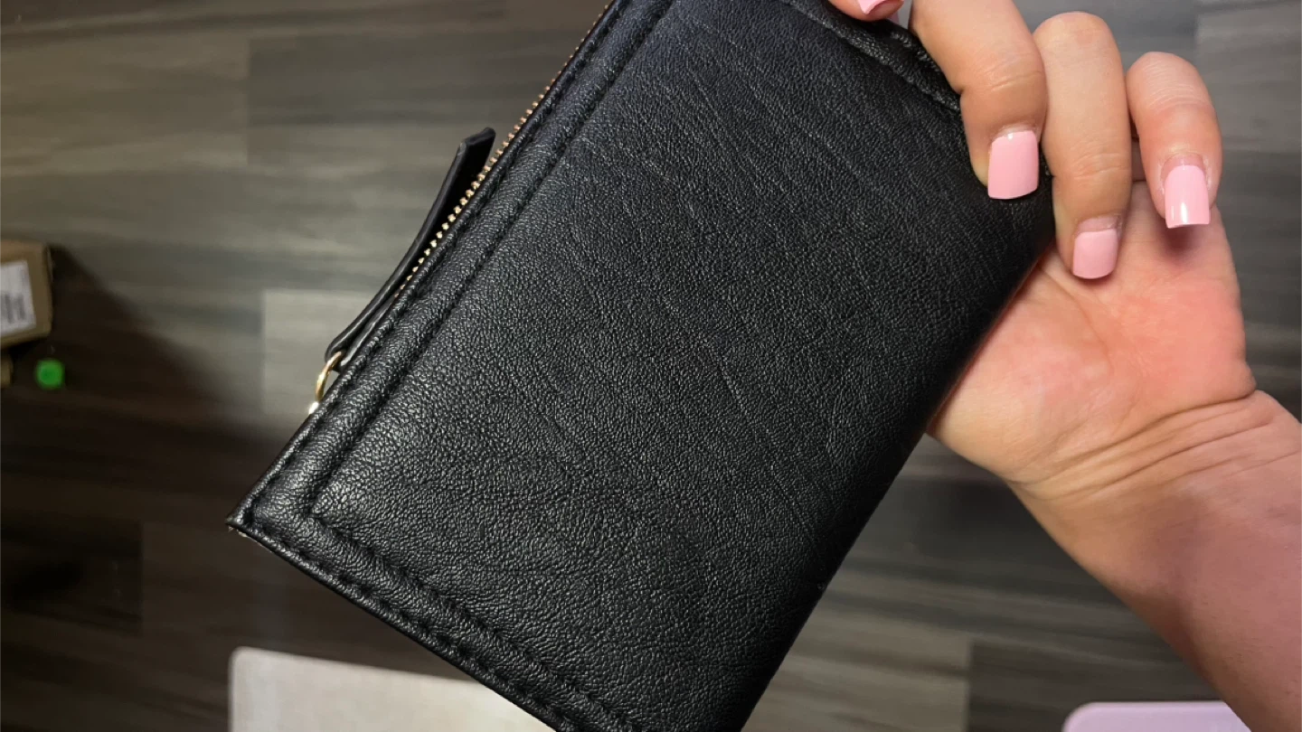 Jessica Simpson Black Faux Leather Wallet - photo 3