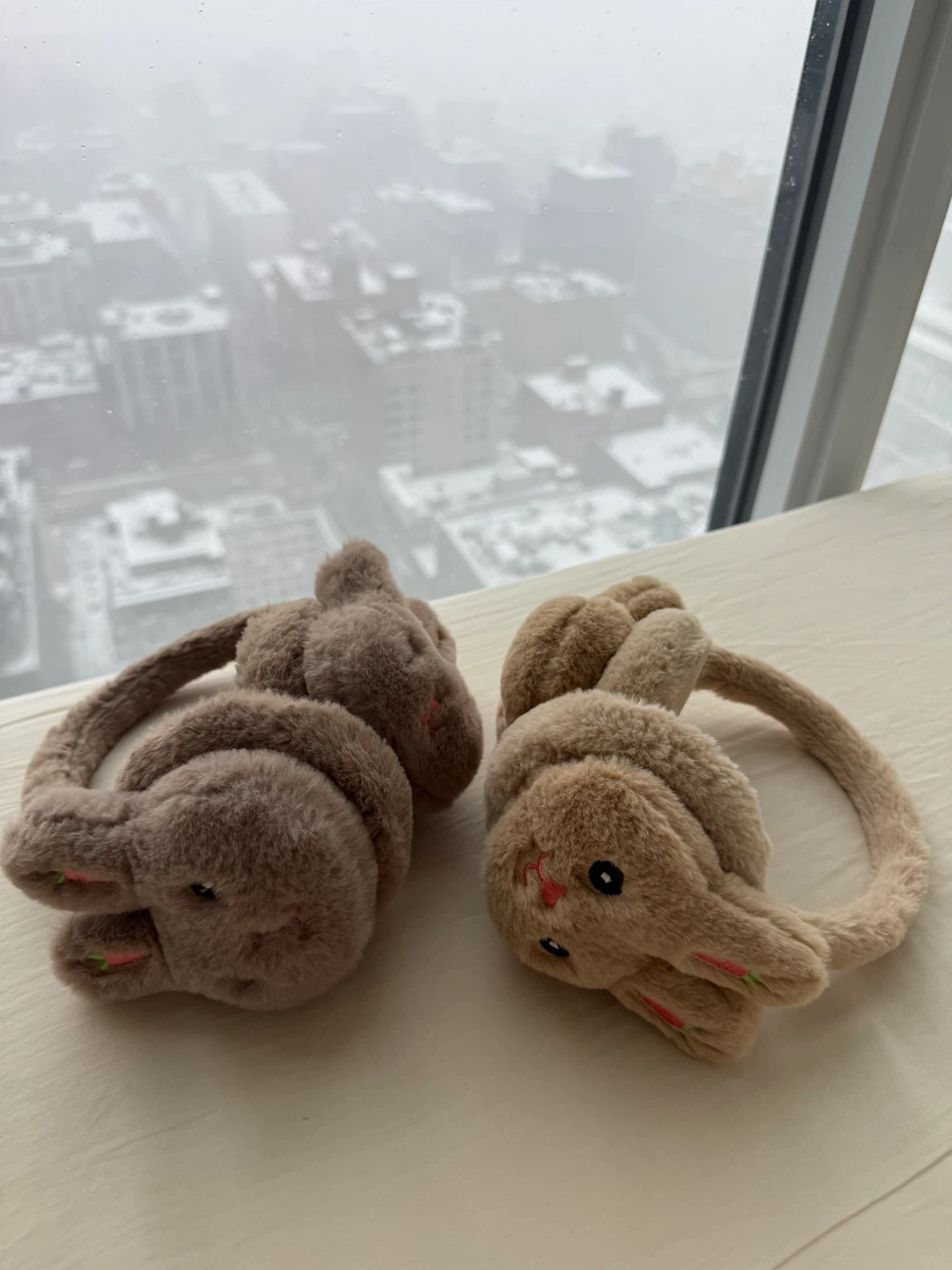 Fuzzy Bunny Earmuffs
