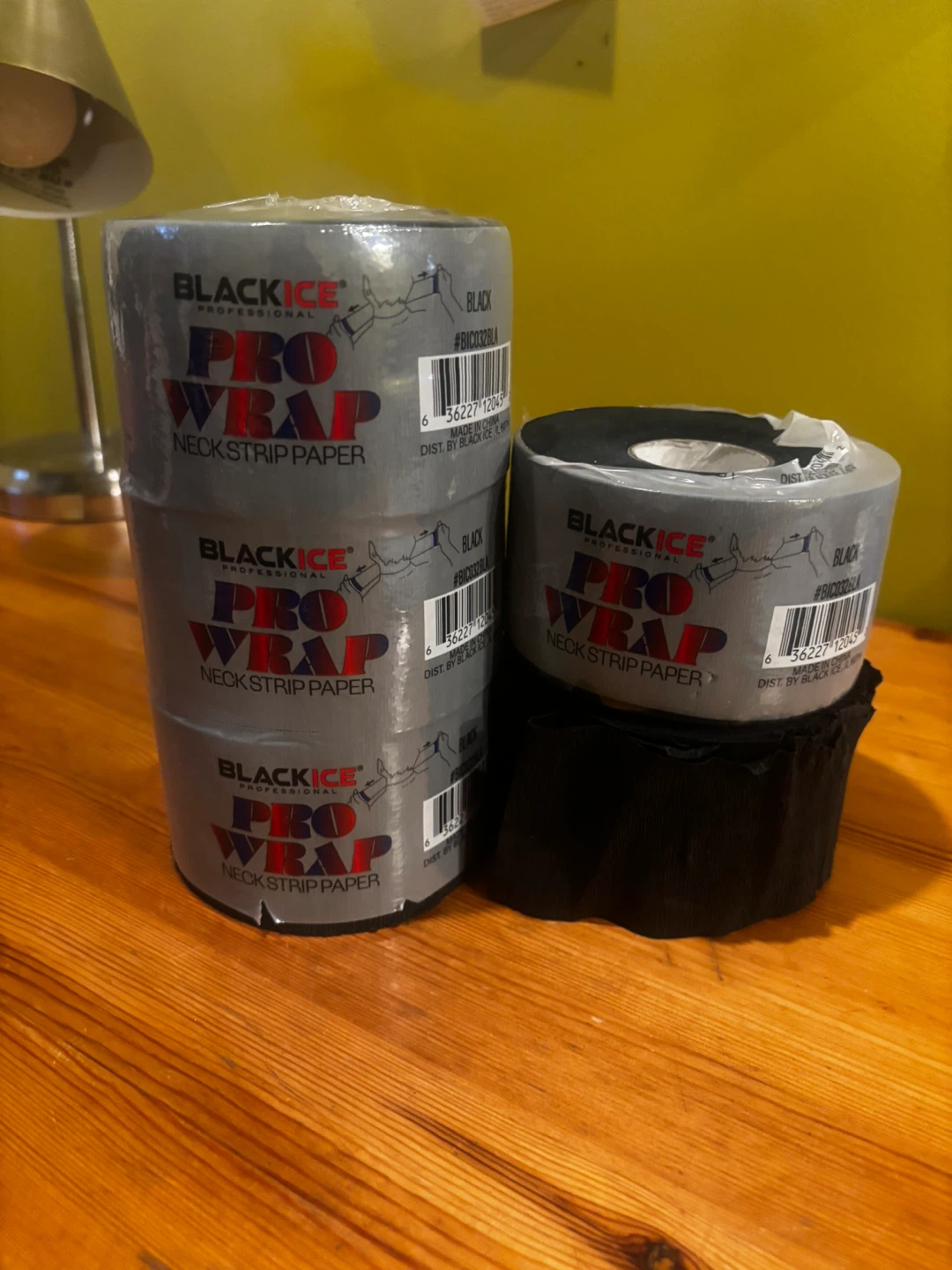 BLACKICE Professional Pro Wrap Neck Strip Paper - 5 Rolls - photo 2