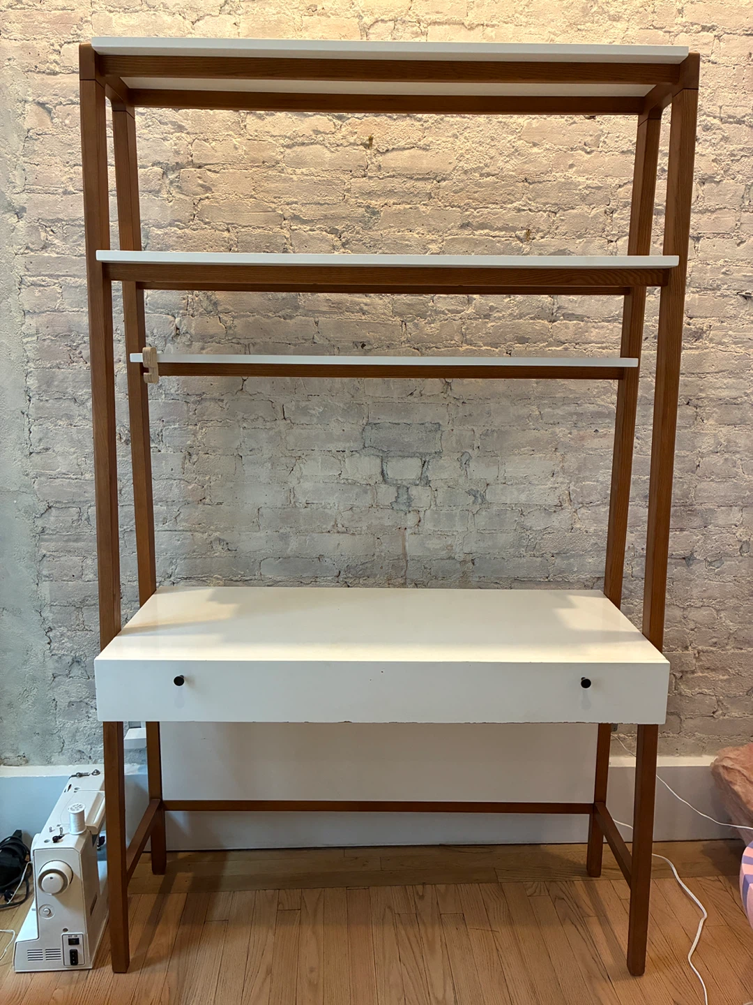 West Elm 46 inch modern wall desk
