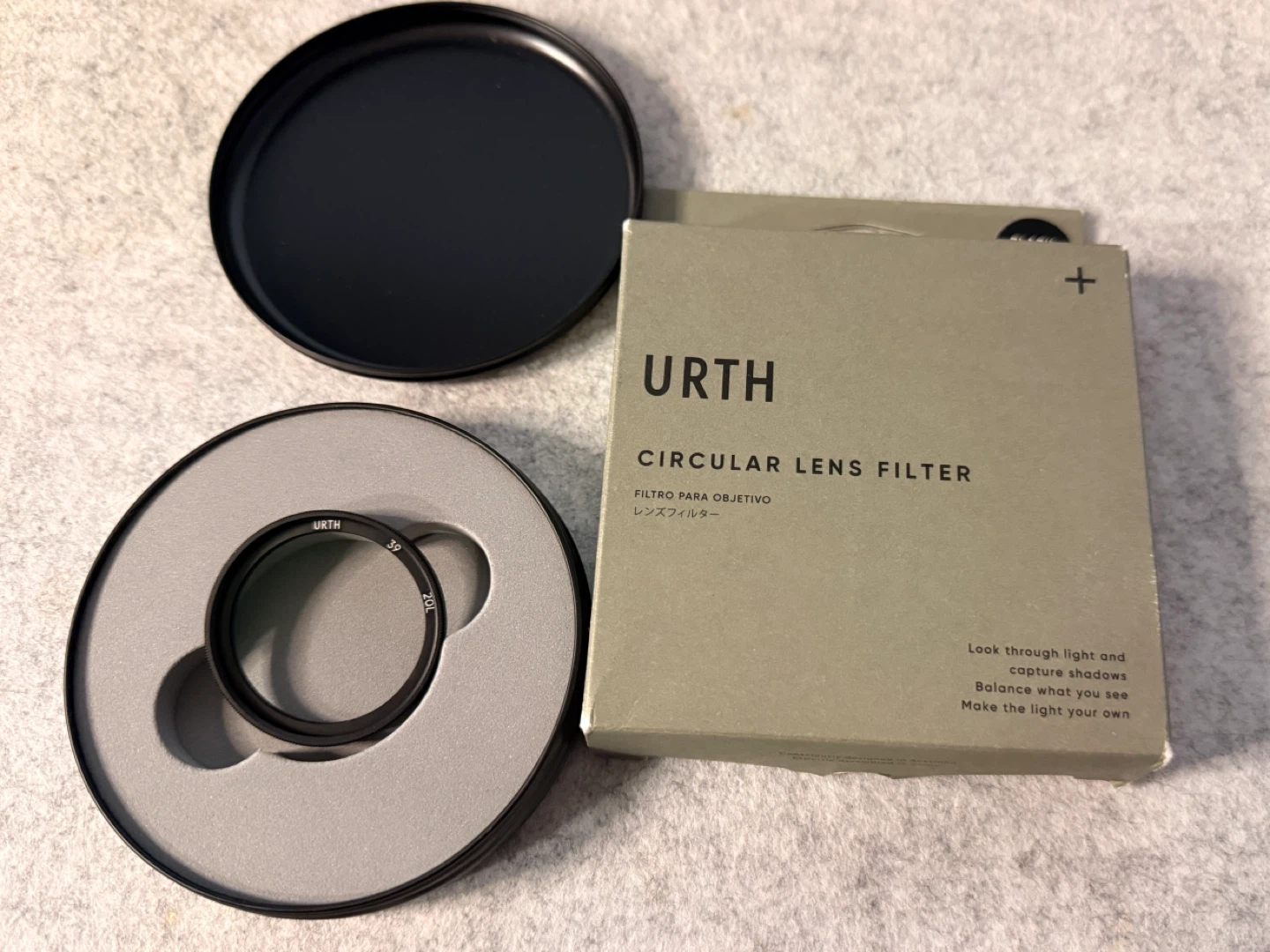 URTH 39mm Ethereal 1/4 Circular Lens Filter - photo 2