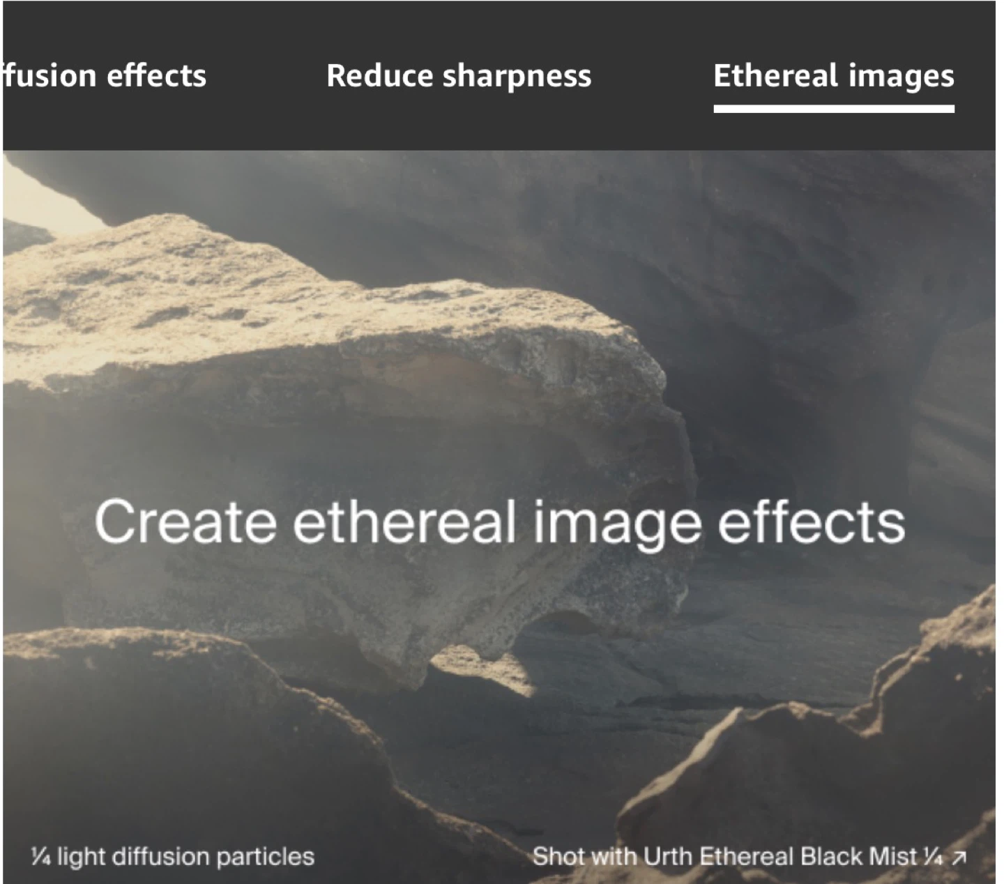 URTH 39mm Ethereal 1/4 Circular Lens Filter - photo 5
