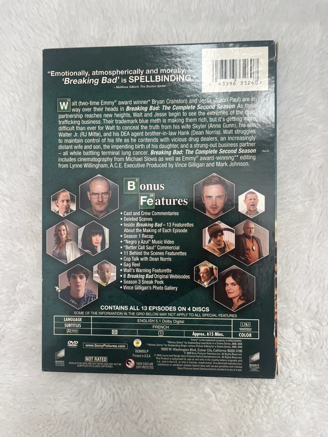 Breaking Bad: The Complete Second Season DVD Set - photo 2