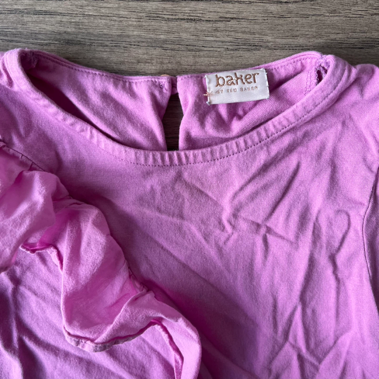 Baker by Ted Baker Pink Ruffle T-Shirt - photo 3