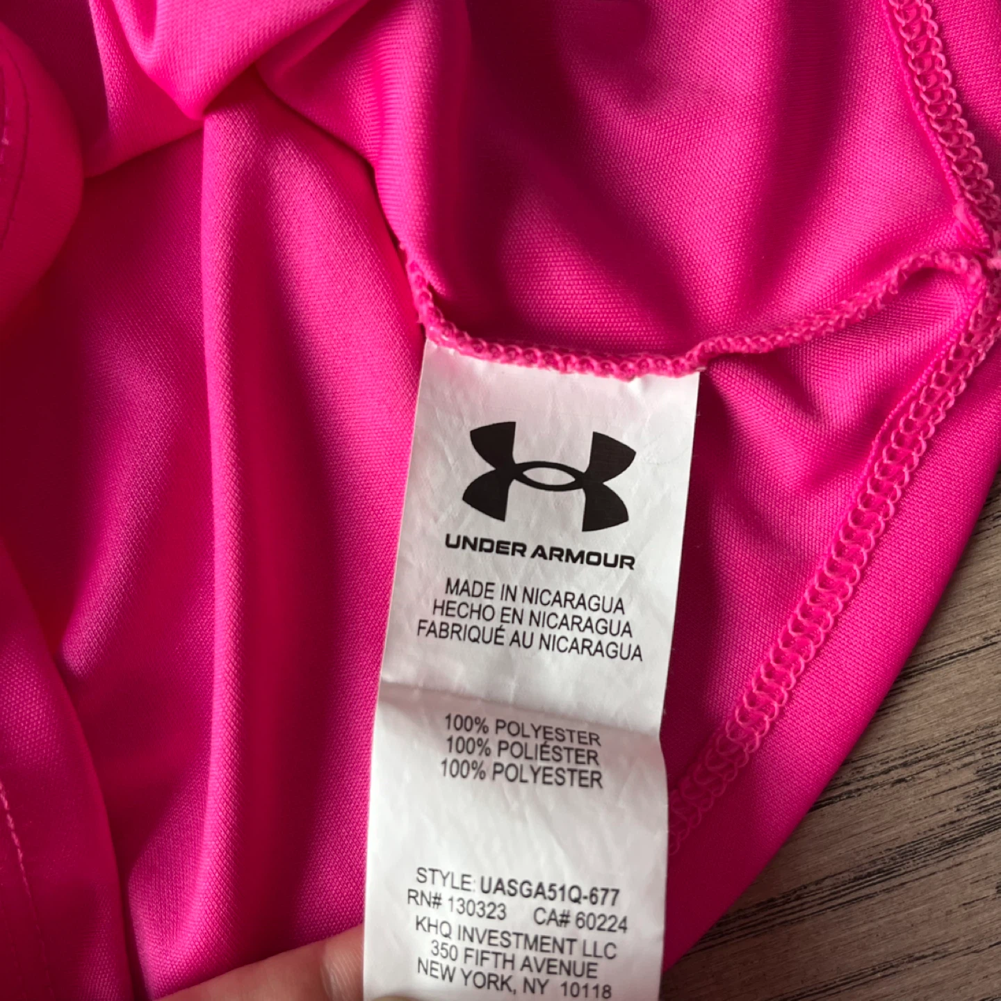 Under Armour Pink T-Shirt Size 4T - photo 3