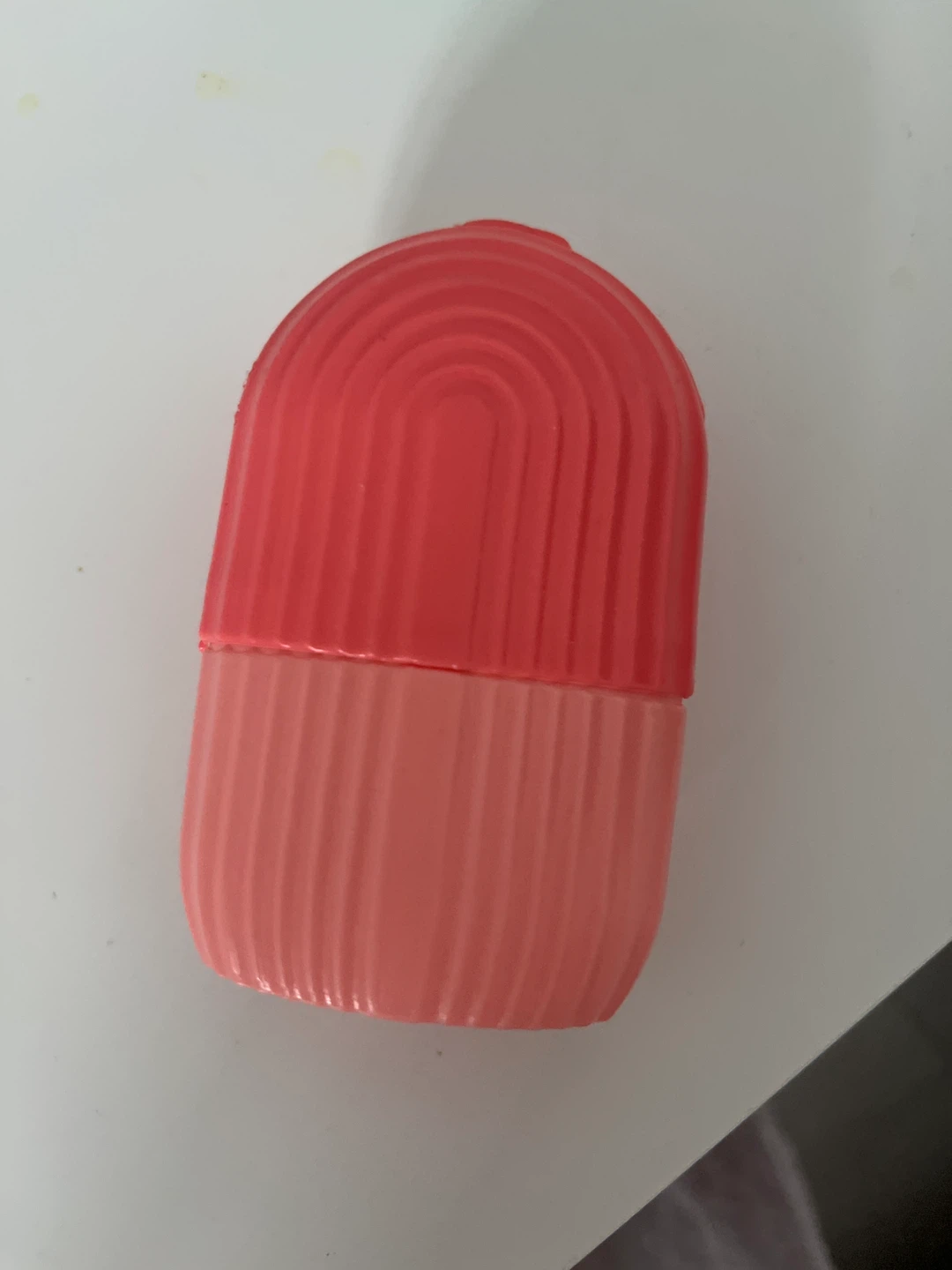 Pink and Red Face Roller Ice Mould