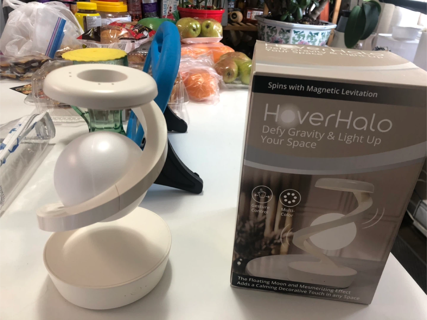 HoverHalo Magnetic Levitation Light