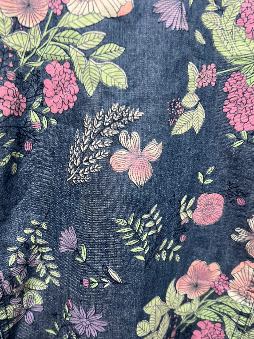 Floral Denim Jacket - photo 5