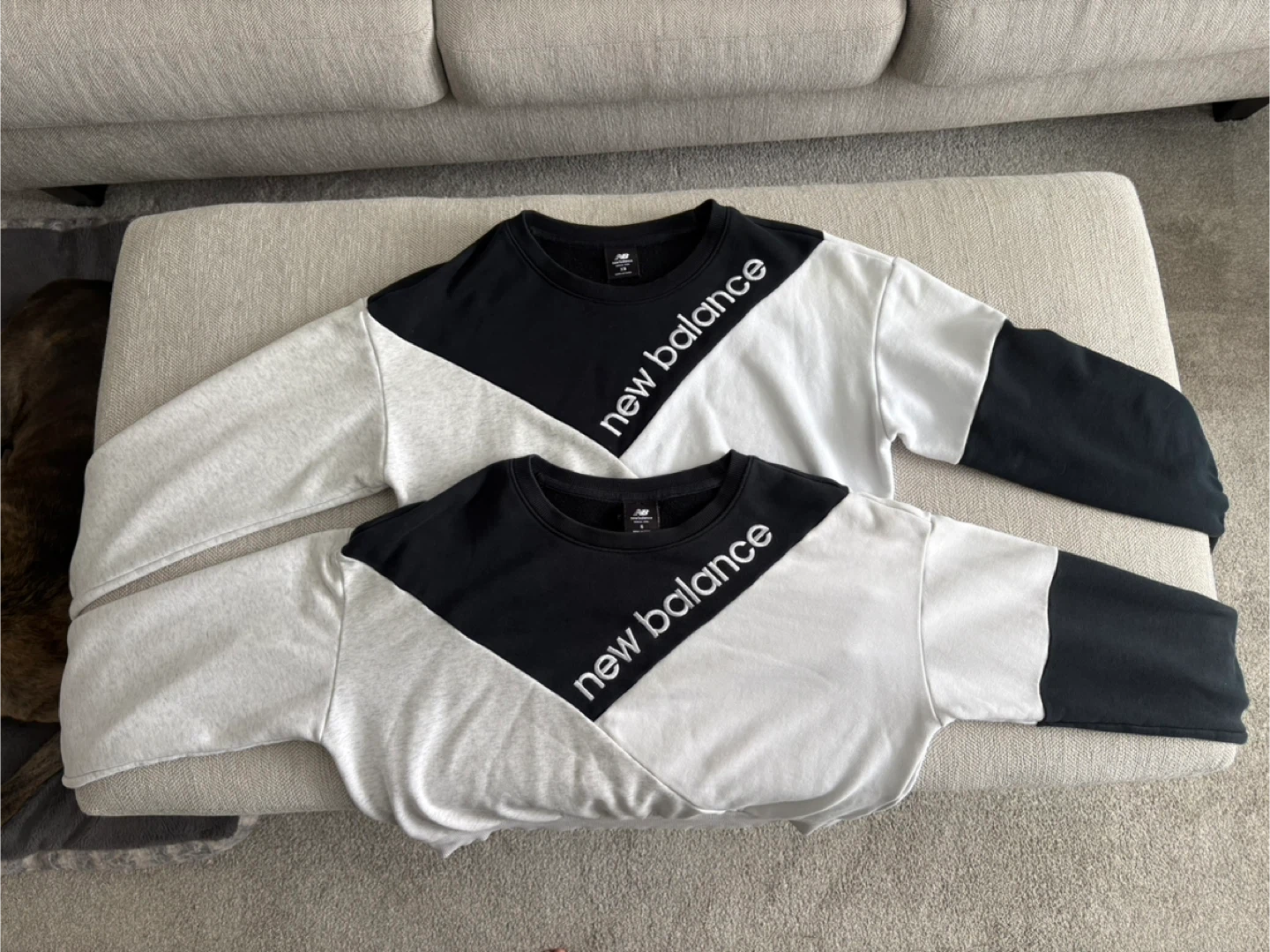 New Balance Women's Crewneck Cropped Sweatshirts (2-Pack)