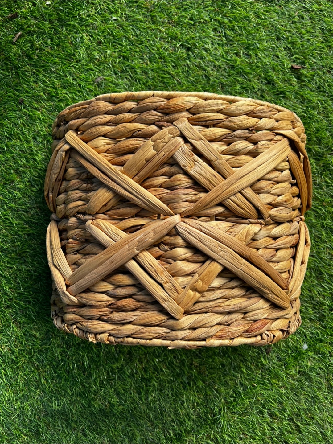 Woven Basket with Handle