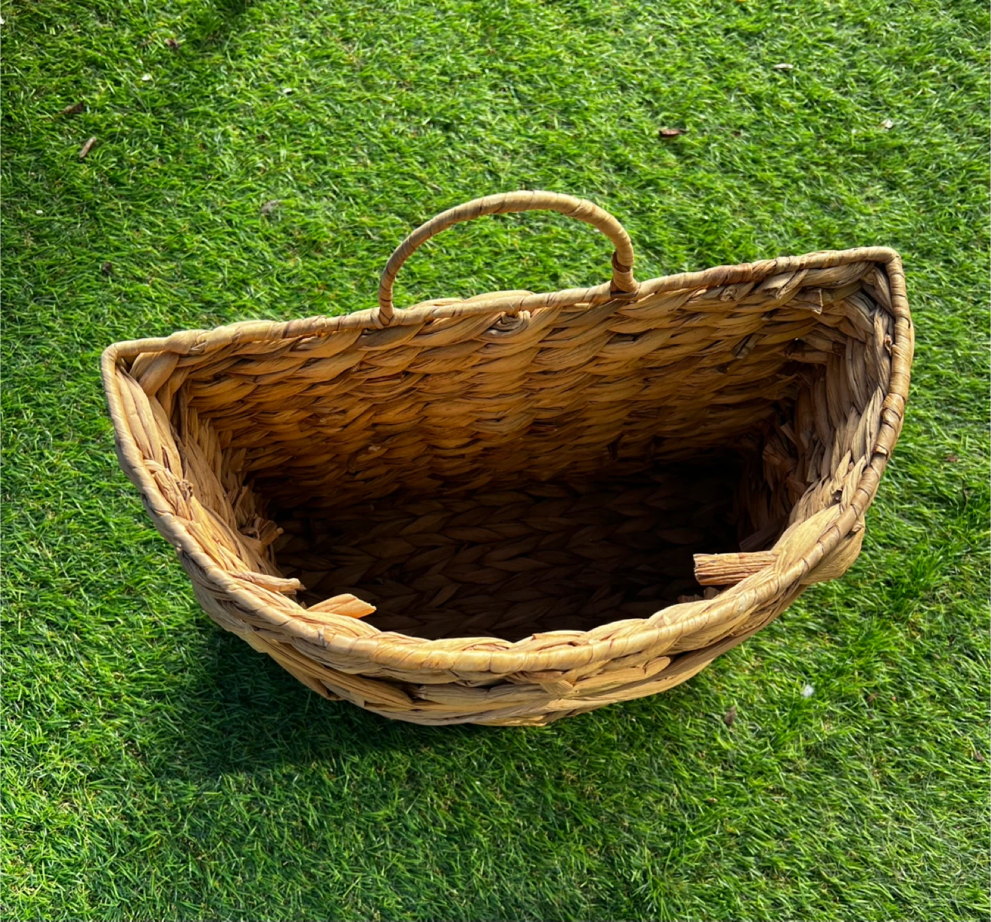 Woven Basket with Handle - photo 3