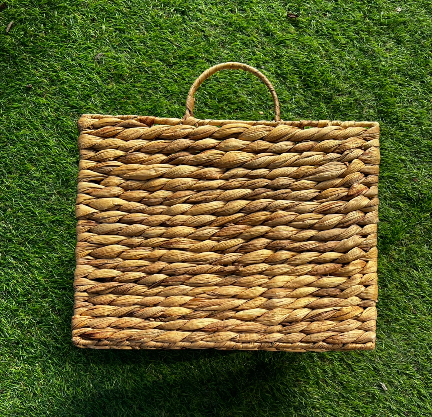 Woven Basket with Handle - photo 2