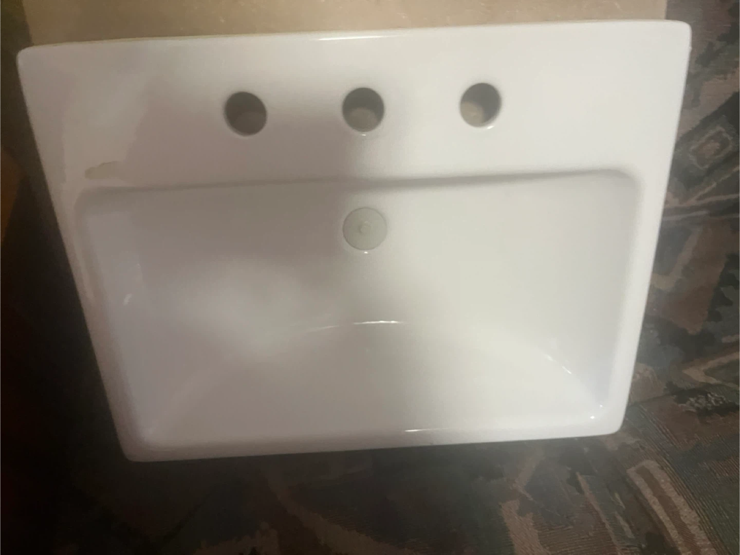 White Ceramic Sink