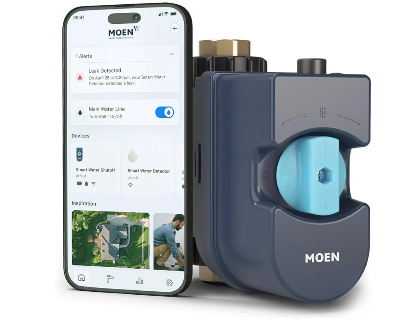 Moen Smart Water Shutoff and Detector