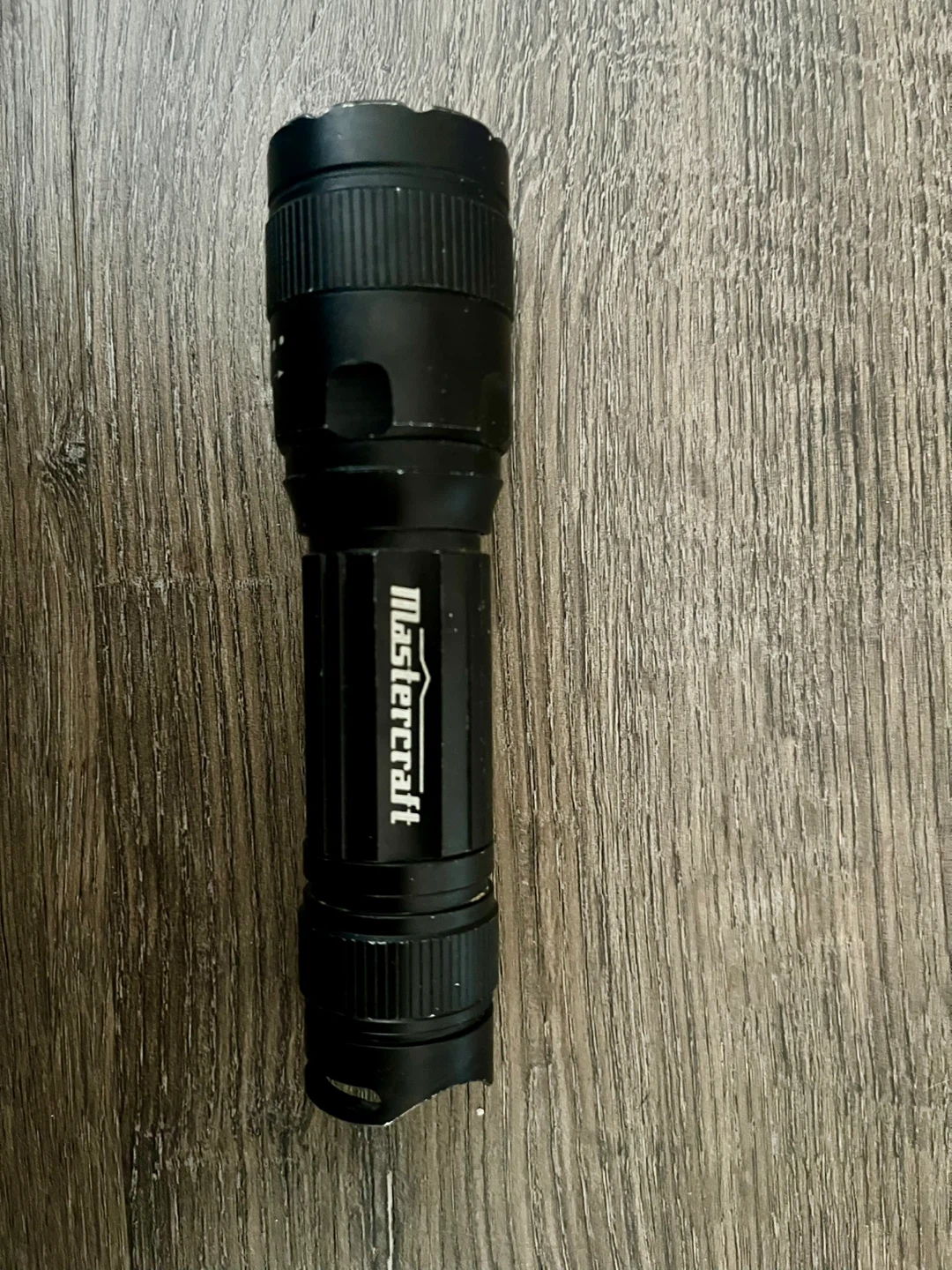 Mastercraft Black LED Flashlight