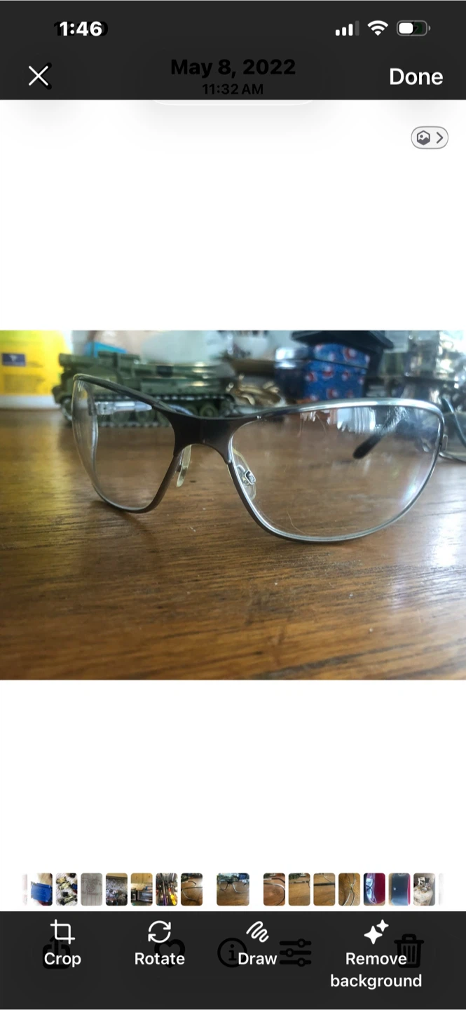 Harley-Davidson Riding Clear Safety Glasses HD501 Aluminum Frame