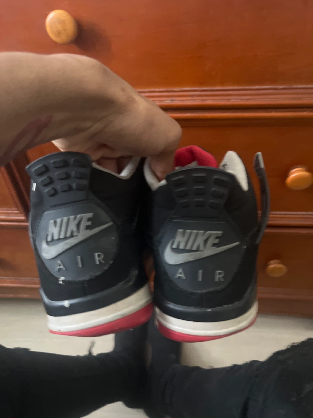 Rep Jordan 4 badly used - photo 4