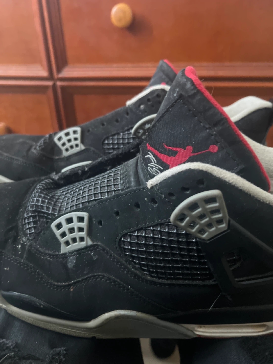 Rep Jordan 4 badly used - photo 2