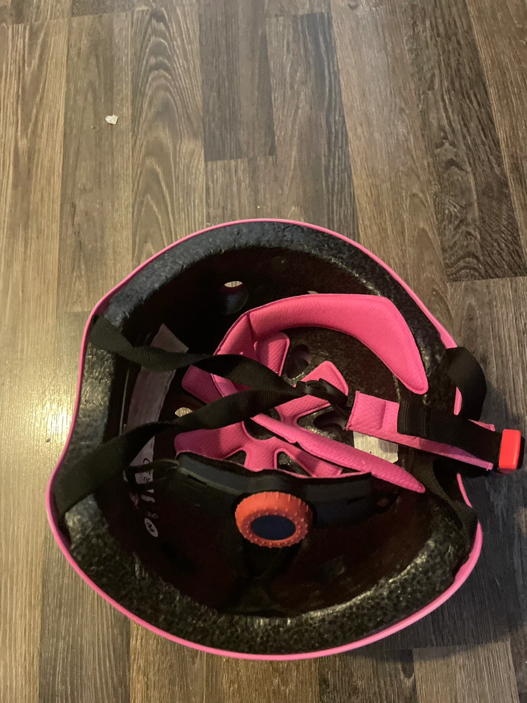 Pink Kids' Bike Helmet with Unicorn and Donut Stickers - photo 3