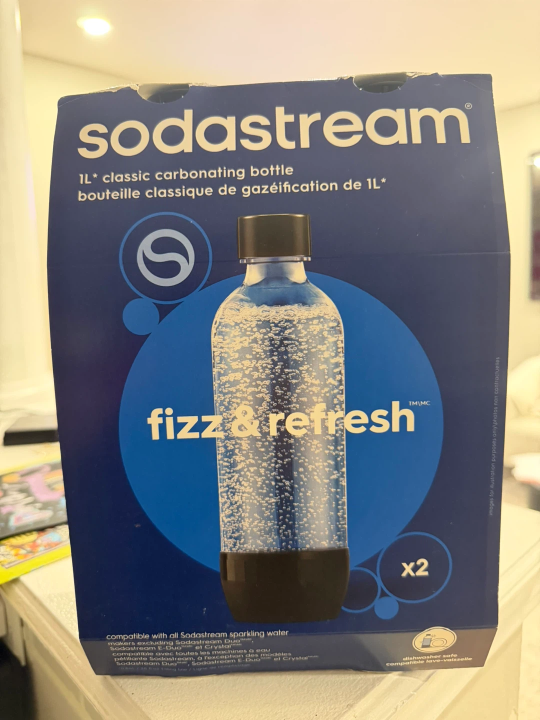 SodaStream 1L Classic Carbonating Bottle