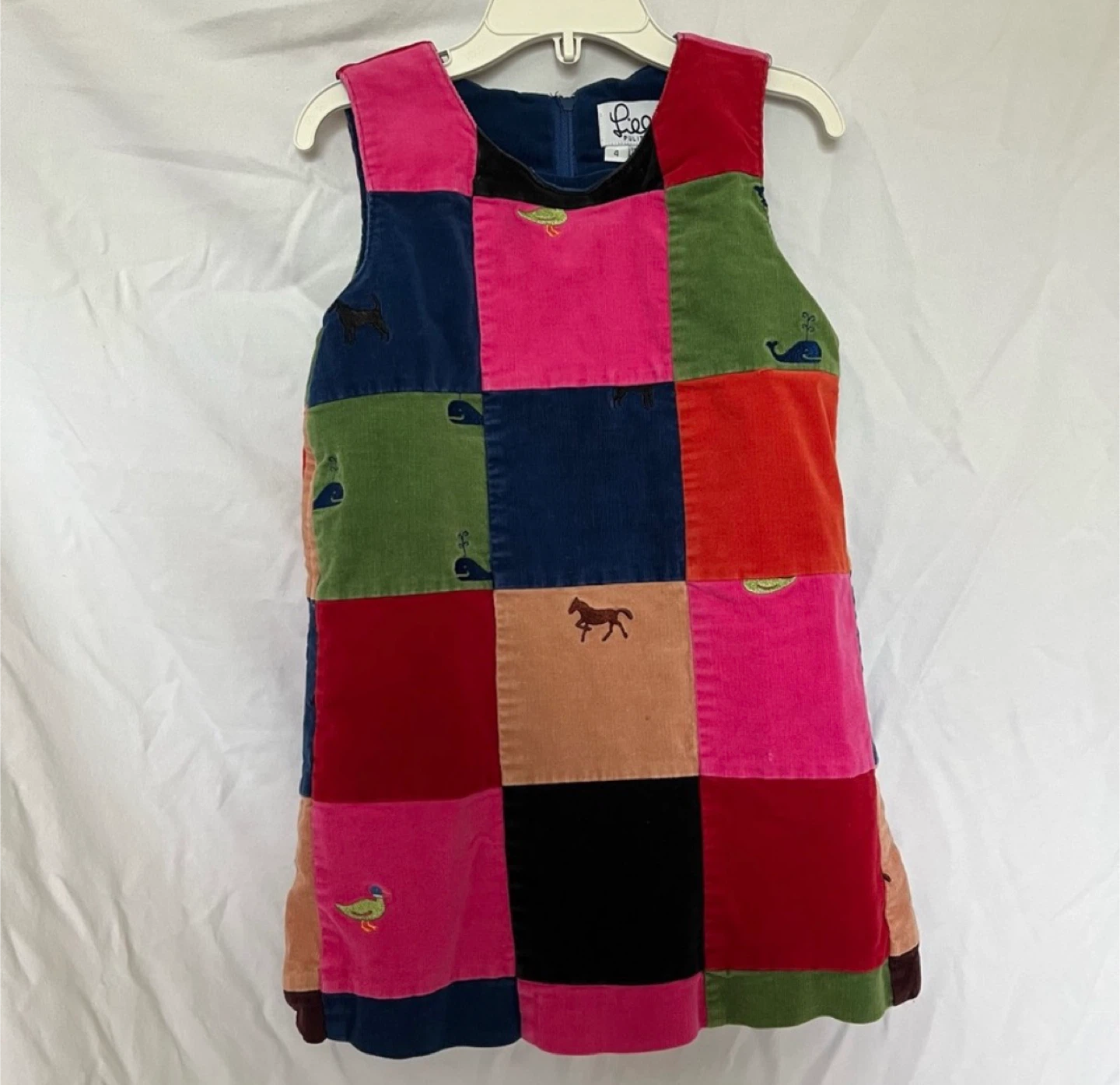 Lilly Pulitzer Patchwork Dress Size 4