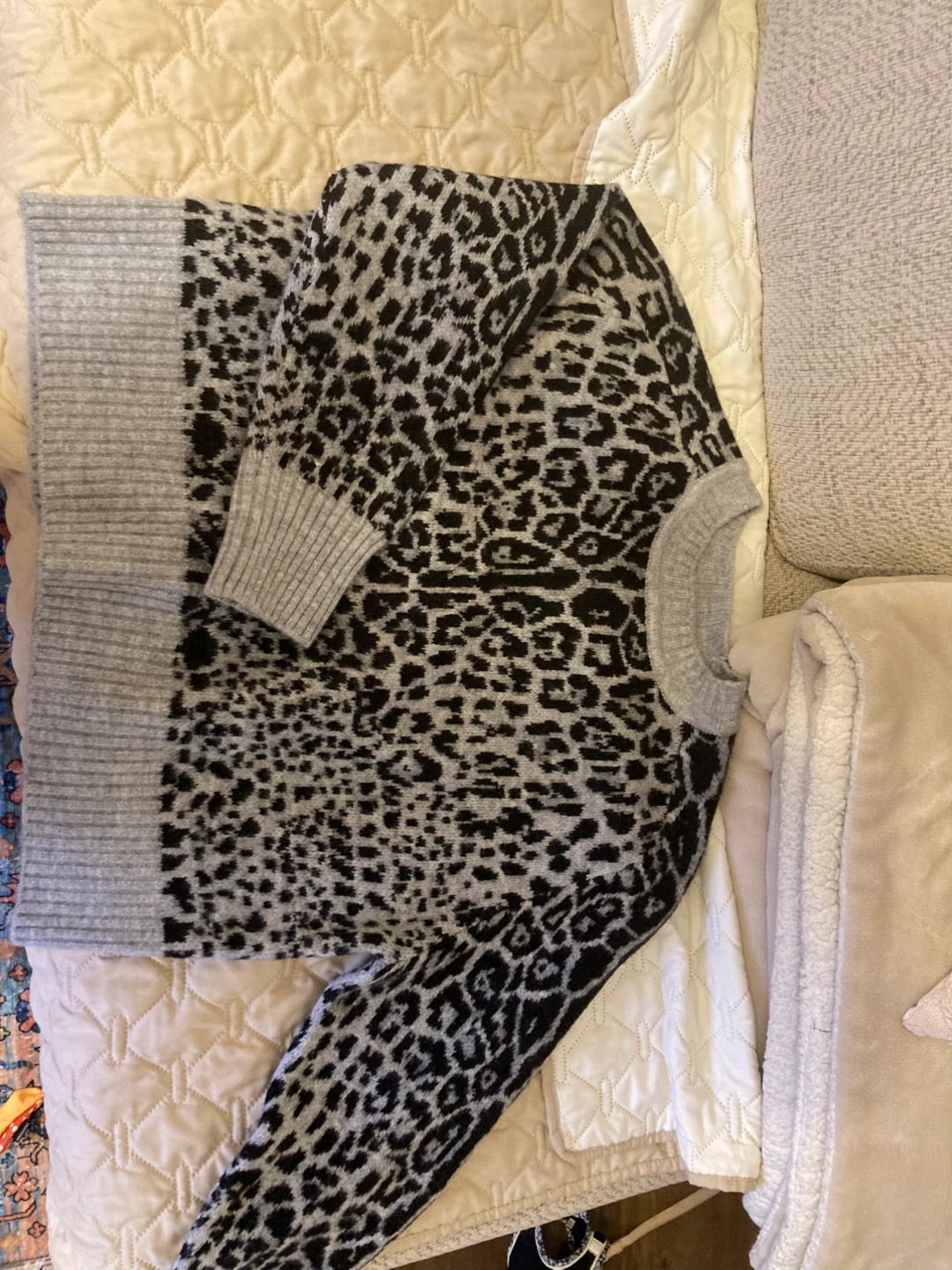 Animal Print Sweater
