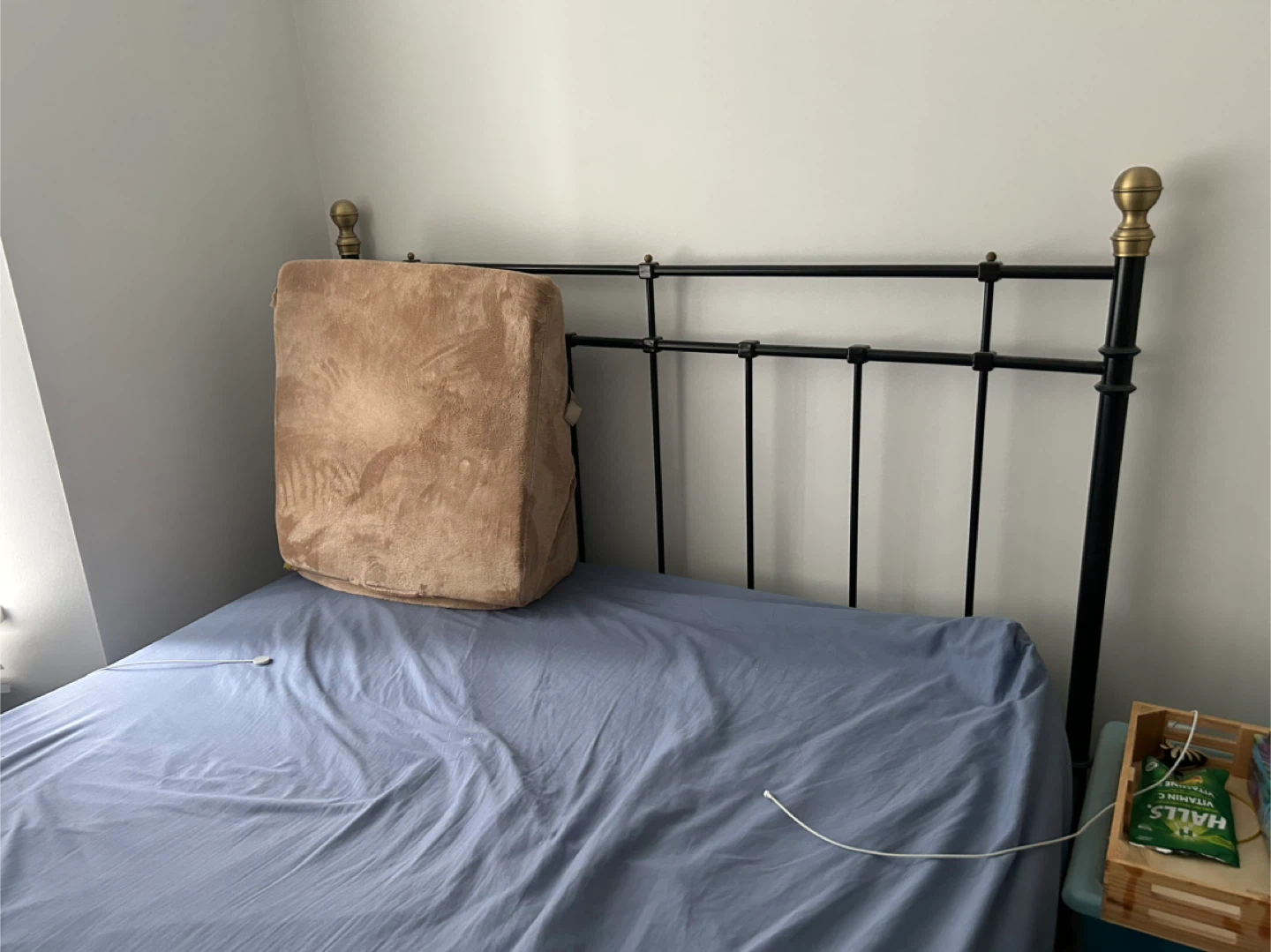 Black Metal Bed Frame - photo 2