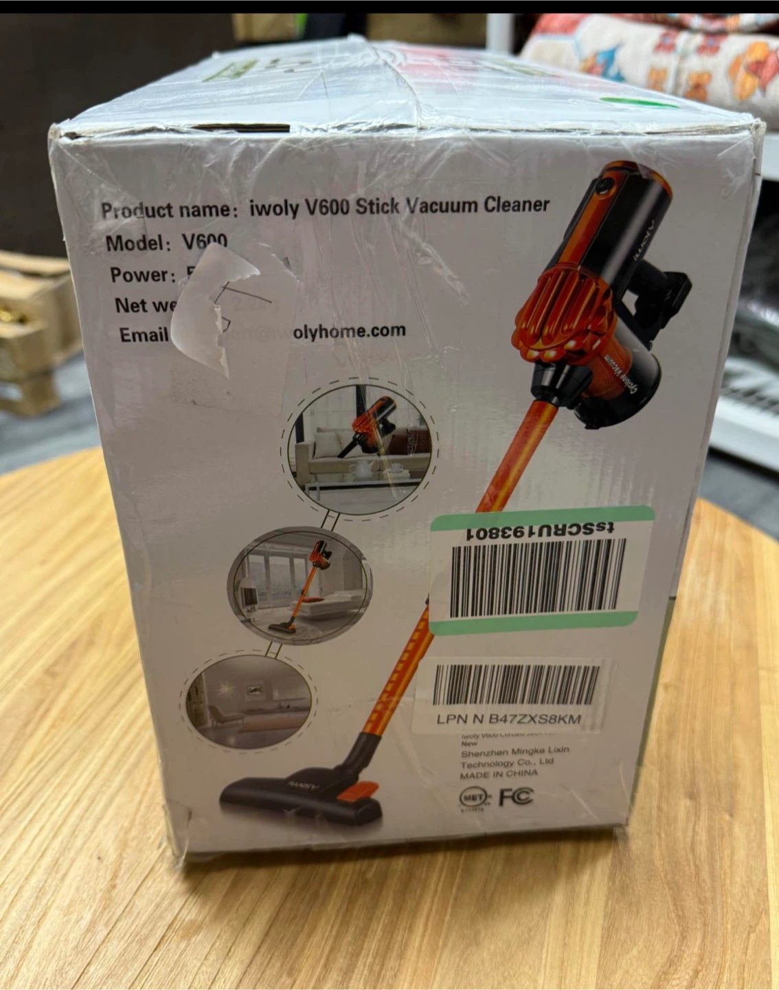 iwoly V600 Stick Vacuum Cleaner - photo 2