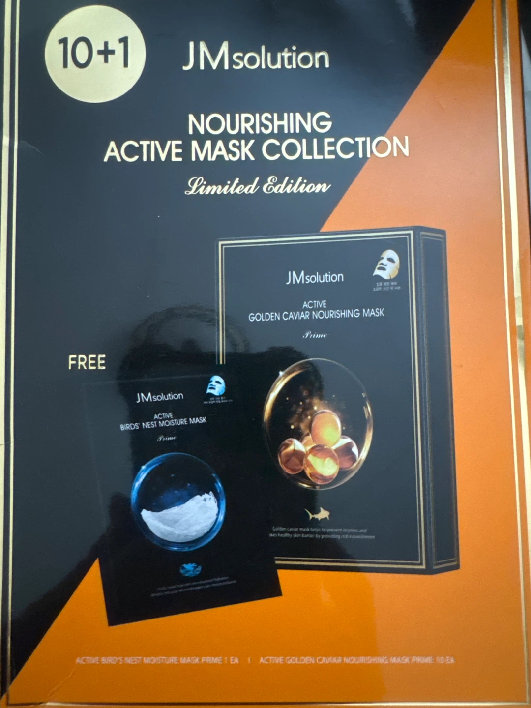 JM Solution Act Golden Caviar Nourishing Mask Collection (10+1)