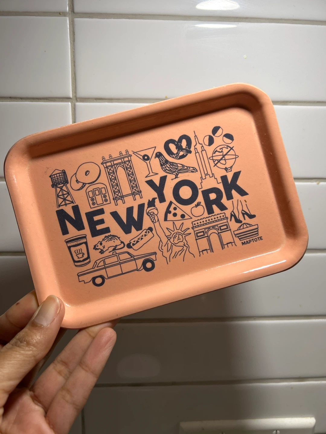 Maptote New York Themed Small Tray