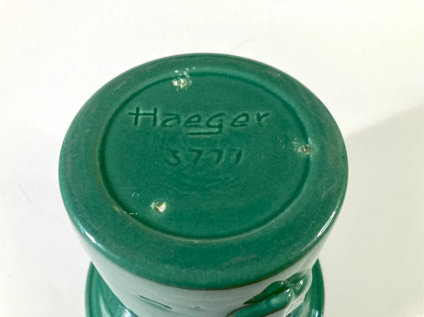 Vintage Haeger Pottery Green Planter/Vase - photo 2